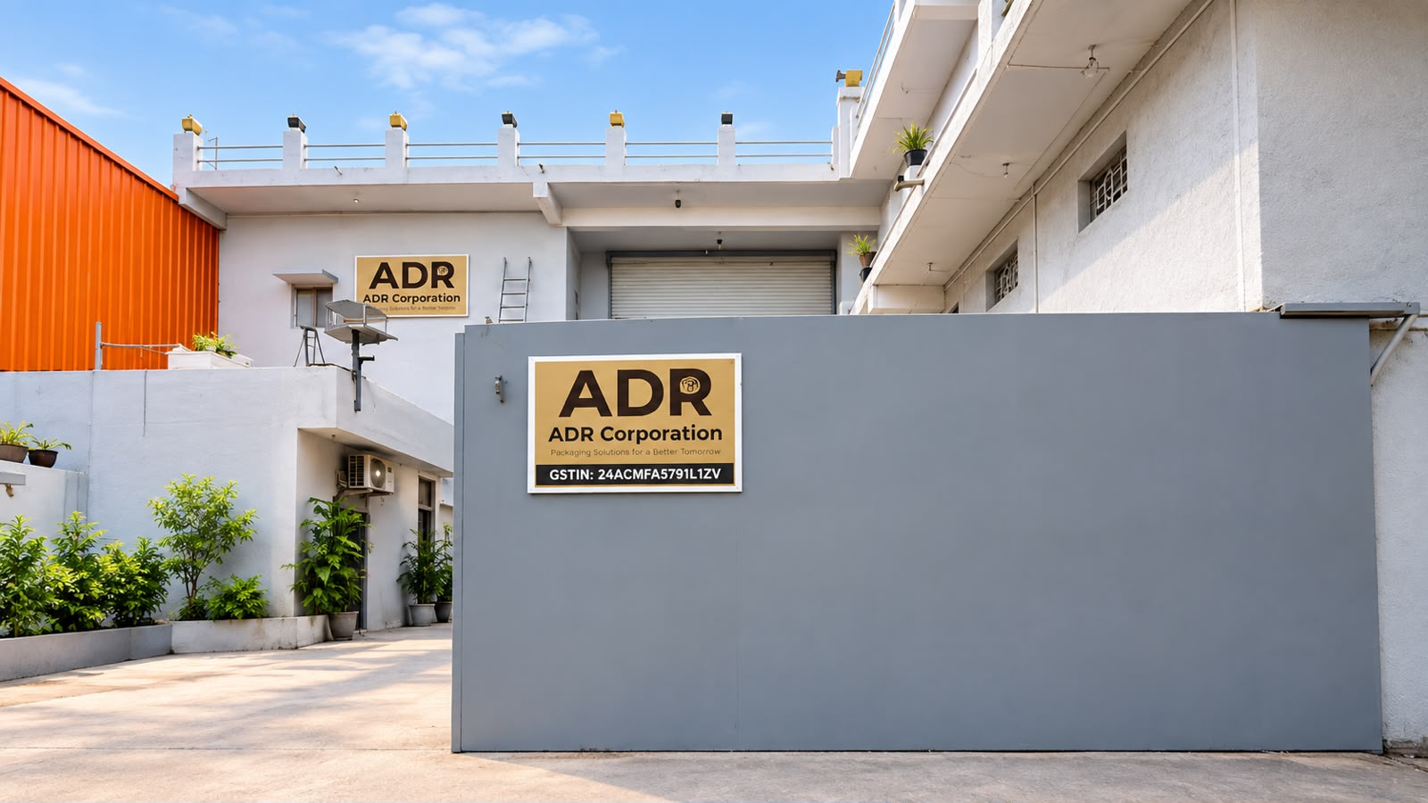 ADR Corporation corrugated packaging manufacturing facility